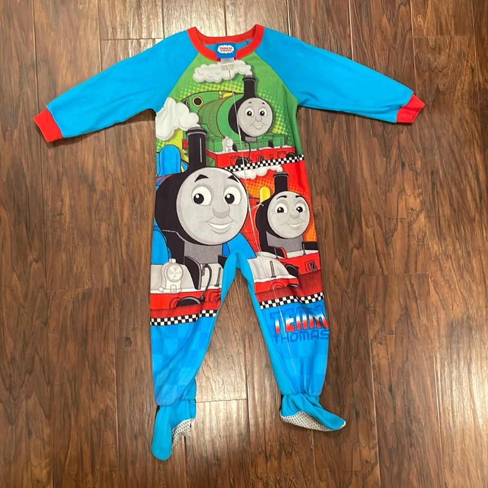 3T Thomas The Train Foot Pajamas